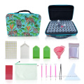 Painting Tool Storage Pink Spotted Diamond Drawing Storage Bag Supplier